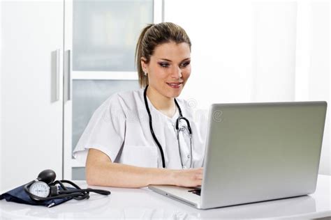 Doctor At Work Stock Image Image Of Care Medical Tensiometre 18613315