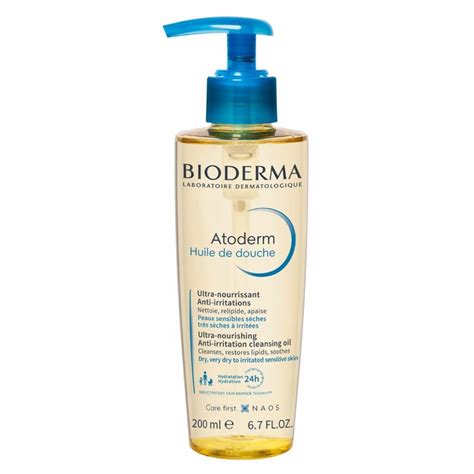 Dušo aliejus Bioderma Atoderm Huile de douche 200 ml kaina pigu lt