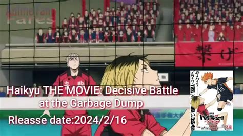 Haikyu Decisive Battle At The Garbage Dump Fullmovie