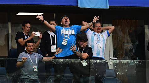 Diego Maradona reassures fans after health scare in Argentina win ...