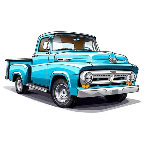 Premium AI Image Classic Pickup Truck A Timeless Design