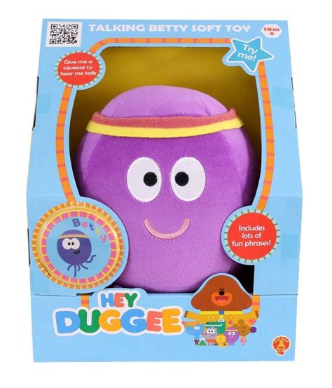 Hey Duggee Betty Plush Talking Soft Toy - Toys City Australia