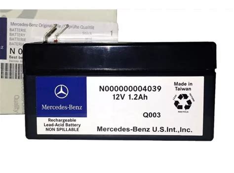 Bateria Auxiliar V Ah Original Mercedes N Frete Gr Tis