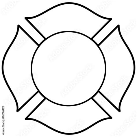 Firefighter Maltese Cross - Buy this stock vector and explore similar ...