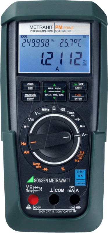 Metrahit Ultra Multimeter Metrahit Pm Prime Digital Counts