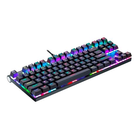 Teclado Mecanico Gamer Motospeed Ck Preto