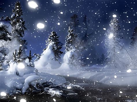 Wallpaper Sunlight Night Snow Winter Artwork Branch Moonlight