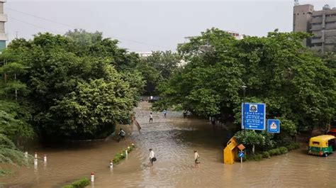 Delhi Floods Waterlogging Issues Persist In Parts Of Delhi As Yamuna