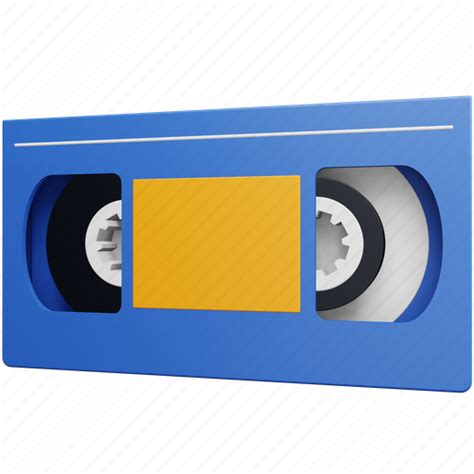 Vhs Tape Marketing Video Entertainment Cassette Retro 3d