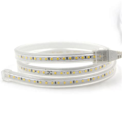 SMD 2835 LED Strip Light AC 220V Commercial Waterproof 120 Leds M