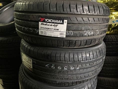 215-50-r17 Yokohama AE51 Blue earth Bnew tire, Car Parts & Accessories ...