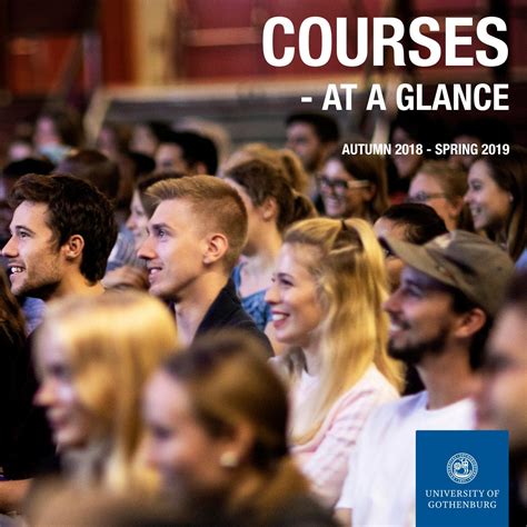 Courses at a Glance by Göteborgs universitet / University of Gothenburg ...