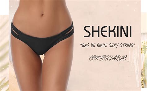 Shekini Pour Femme Maillots De Bain String Br Silien Bikini Bottom