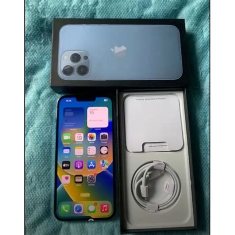 Jual Iphone Pro Max Gb Blue Bh Resmi Ibox Shopee Indonesia