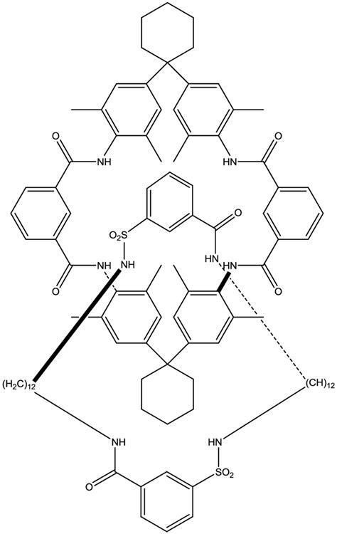 86. Structure of a aliphatic chain containing catenane. | Download Scientific Diagram