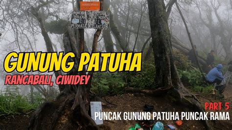 Virtual Hiking Gunung Patuha Rancabali Ciwidey Part Puncak Gunung