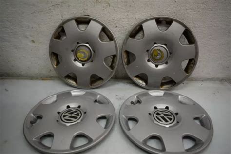 VW POLO 9N 4X Original Enjoliveur De Roue 14 Pouces 6Q0601147M 360086