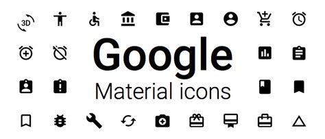 Free Google Material Icons for Sketch - TitanUI