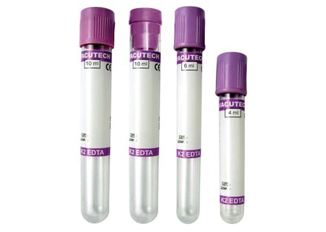 Vacuum Blood Collection Tubes K2 K3 EDTA 2 Ml 3 Ml 4ml At Rs 392 Pack