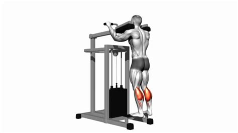 Lever Standing Calf Raise Video Guide Lyfta