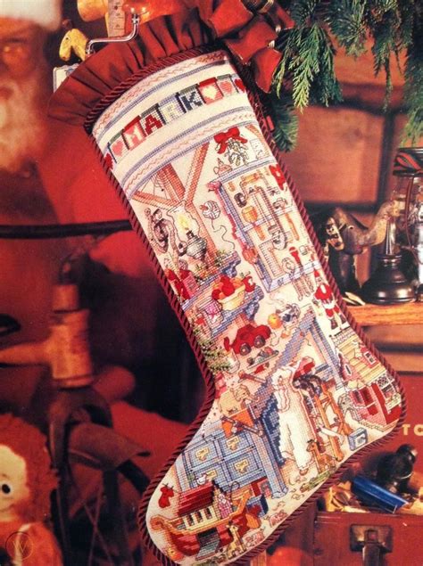 Cross Stitch And Country Crafts Christmas Stocking Patterns Cross