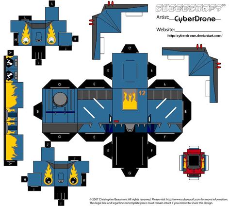 Megas Xlr Robot Paper Toy Free Printable Papercraft Templates