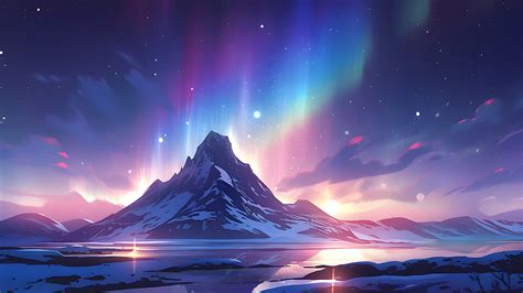 Northern Lights Mountain Desktop Wallpaper: Free 4K Downloads!