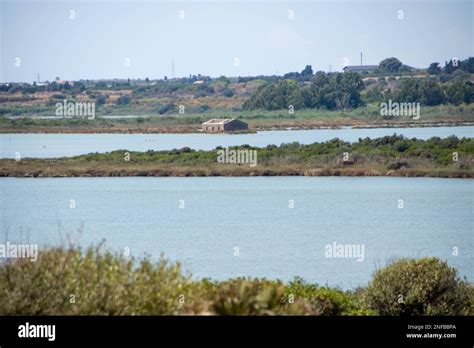 The Vendicari Nature Reserve Wildlife Oasis Located Between Noto And