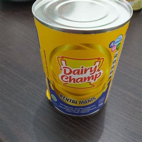 Jual Susu Kental Manis Dairy Champ Kemasan Gr Kaleng Dan Kg