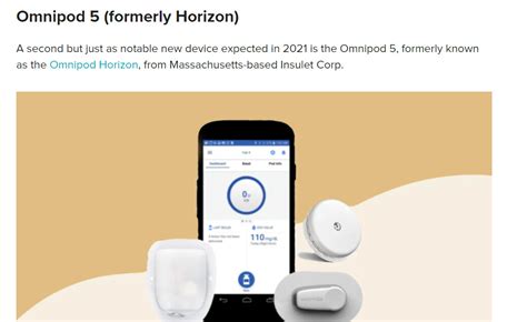 Omnipod 5 (formerly Horizon)-- will it use Dash pods? - Commercial Closed Loop Systems ...