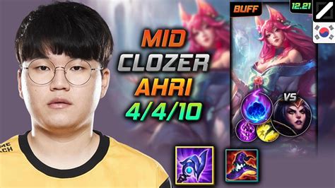 Clozer Mid Ahri Build Luden S Tempest Arcane Comet Ahri Mid Vs