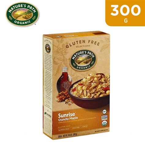 Buy Nature S Path Organic Gluten Free Sunrise Crunchy Maple Cereal 300