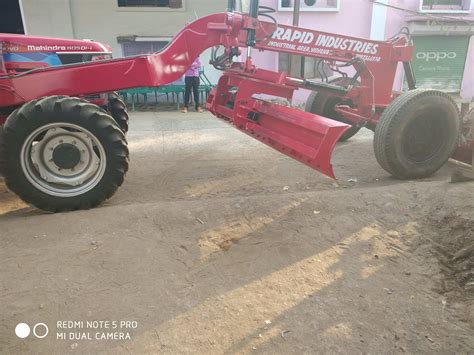 Tractor Grader Attachment ट्रैक्टर ग्रेडर Rapid Industries Bhopal