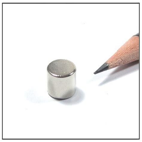 Super Strong Magnet NdFeB Disc Ø8 x 8mm N42 - Magnets By HSMAG