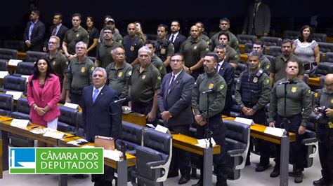 Plen Rio Homenagem Pol Cia Legislativa Federal Da C Mara Dos