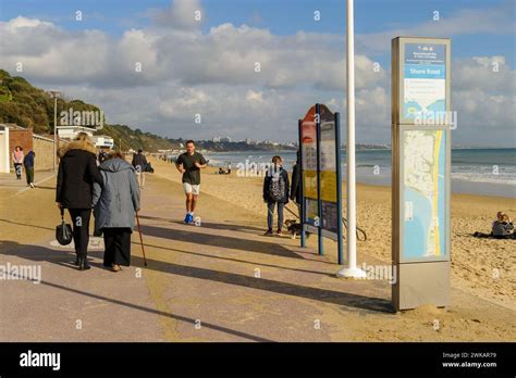 Sandbanks Dorset England Stock Photo Alamy