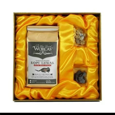 Jual Worcas Kopi Luwak Liar Robusta Bali Per Gram Box Besar