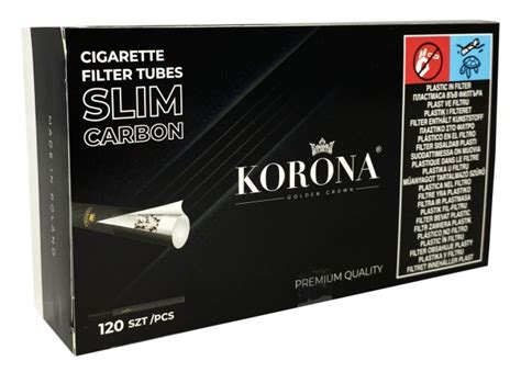 Korona Slim Carbon Ks Cigaretov Dutinky Etabak