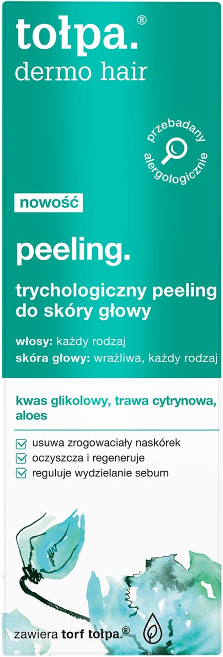 TOŁPA Dermo Hair Peeling peeling do skóry głowy trychologiczny 100