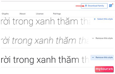 Cách tải font chữ tiếng Việt từ Google Fonts về máy tính như một điều