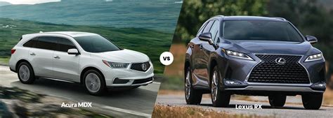 2020 Acura MDX vs. 2020 Lexus RX | Acura vs. Lexus SUVs