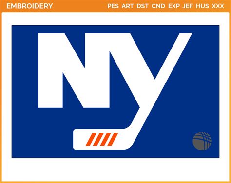 New York Islanders - Jersey Logo (2018) - Hockey Sports Embroidery Logo ...