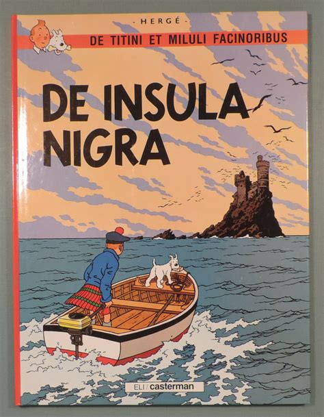 Comicsvalue Tintin En Latin Ile Noire Herge Editions Casterman EO