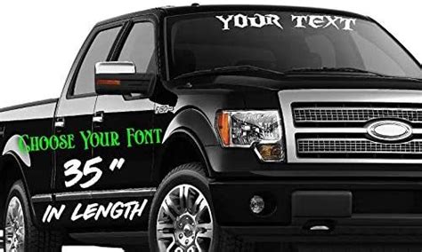 Custom Vinyl Car Decal Make Your Own Car Sticker Decal Personalized Text Car Decal And Car Sticker