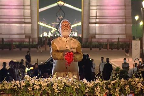 Pm Modi At Inauguration Of The Spectacular Kartavya Path