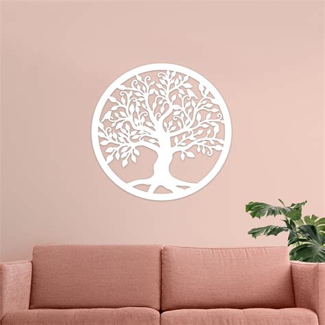 Árbol de la vida tríptico 1 decoración cuadro de tres piezas