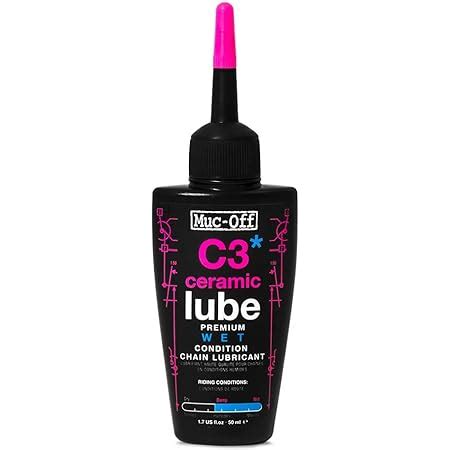 Muc Off C3 Ceramic Dry Chain Lube 120 Ml Grasso Ceramico Per Catena