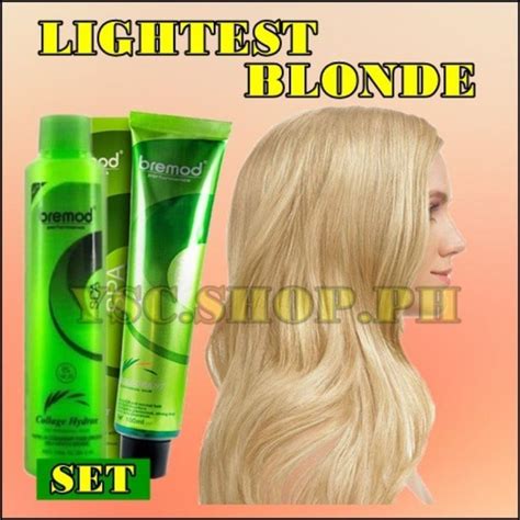 Bremod 10 0 Lightest Blonde With Oxidizer Shopee Philippines