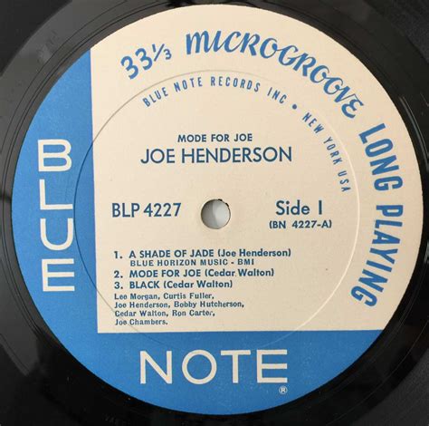 Lot 178 Joe Henderson Mode For Joe Lp Us Mono Og