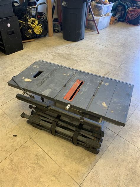 Craftsman 10” Table Saw Mod315218050 W Stand For Sale In Tampa Fl